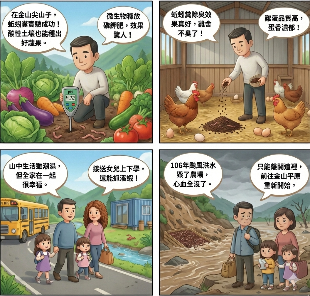 坵隱農場心路歷程漫畫第三話