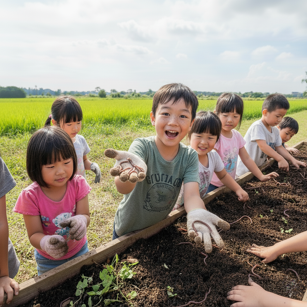 Farm Story 1 - Worm farming experience